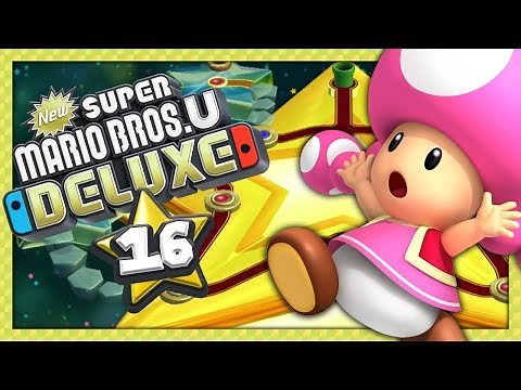 NEW SUPER MARIO BROS U DELUXE #16 - ROUTE DE L'ETOILE ! LES NIVEAUX LES PLUS DURS...