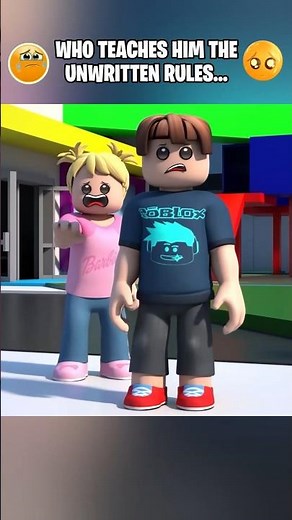 He Didn't Know The Rules... Then This Happened 😨 #robloxanimation #shorts