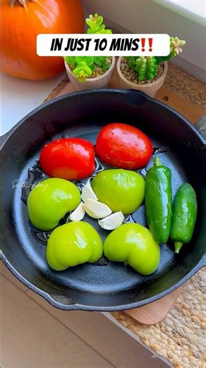 Viral Chutney Recipe in just 10 mins‼️/ Salsa Verde 💚