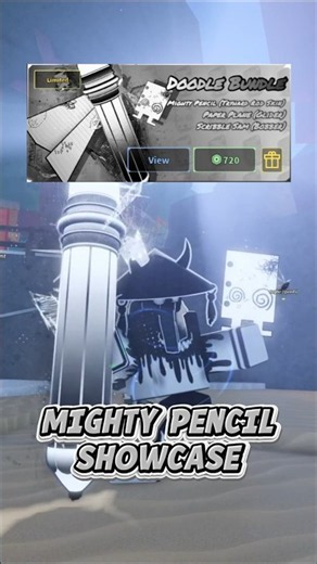Mighty Pencil Showcase #roblox #fisch