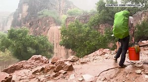 Utah man captures extreme flooding in Havasu Falls area of Arizona - KSLTV.com