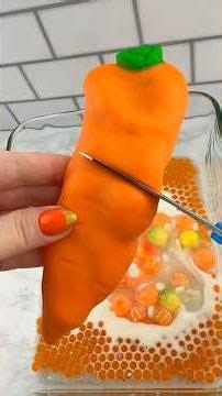 Cutting Open 🍊 Food Fidgets & Viral Squishies Satisfying Video ASMR! 🥕 #shorts #asmr