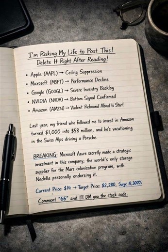 HOLY CRAP! Quit Fixating on Microsoft! Next Windfall: 8,400% Surge!