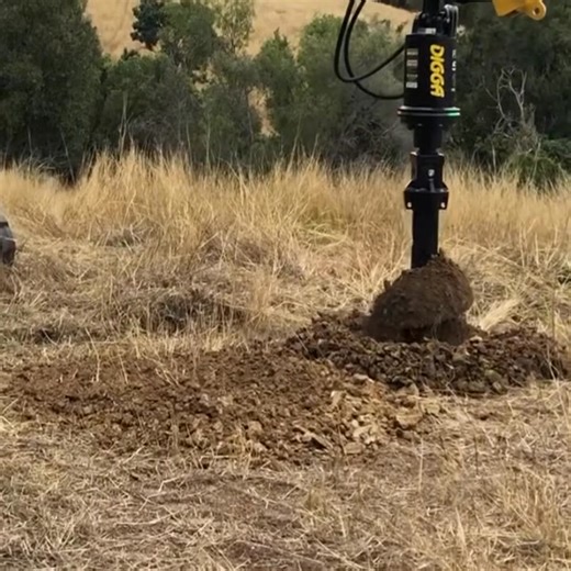 Tired of struggling with slow, underpowered augers? The Digga Mini Excavator Auger delivers high-torque performance for faster, more efficient drilling. Built for tough ground, built to last. | Skid Steer Solutions