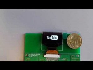 128x64 0.96" PM OLED | SSD1306 | Interface: 8080 / 68xx / SPI