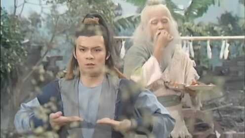 盘点83版《射雕英雄传》洪七公传授郭靖降龙十八掌全过程集锦