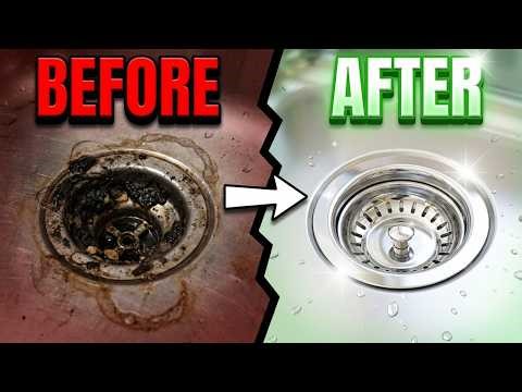 Sink Drain Cleaning Hacks Without Chemicals