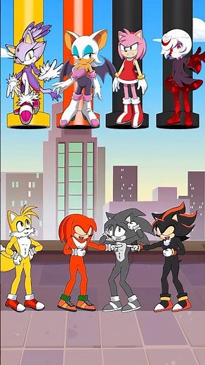 Help Sonic ! Sonic x Tails x Shadow x Knuckles. #sonic #shortsviral #foryou