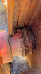 Oh this poor trailer… whoever had this drop deck trailer before me allowed the front roller bearings ti literally disappear. The lift and lower still functions but obviously I need to replace that bearing! What’s crazy is that the previous owner was moving a 6800lb skid steer around on this! I can’t wait to get started on the restoration of this trailer and put it to work moving some equipment! #make #maker #weld #metalwork #trailer #tripleltrailers #makeeverything #repair #handmade | Make Every