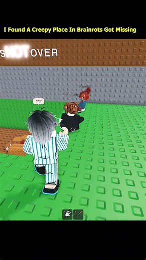 I found a creepy secret behind this Brainrots got missing! ☠️ #roblox #fyp