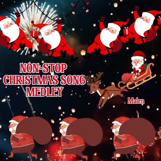 Non-stop Christmas Song Medley #Holidays #holidayseason #holiday #nocopyrightinfringementintendedmusicbelongstotherightfulowner | Malen