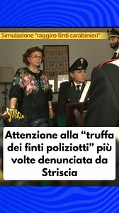 Attenzione alla “truffa dei finti poliziotti” più volte denunciata da Striscia Guarda il video al link: https://www.striscialanotizia.mediaset.it/news/attenzione-alla-truffa-dei-finti-poliziotti-piu-volte-denunciata-da-striscia_885834 #Striscialanotizia | Striscia la notizia