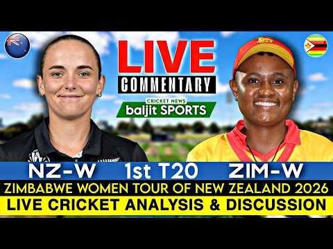 🔴 Live | Zimbabwe Women vs New Zealand Women Live | ZIM-W vs NZ-W | Score Commentary