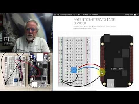 Beaglebone Black LESSON 9: Reading Analog Voltages from Python