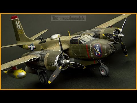 Ep.13: B-26B-50 Invader - Finishing the build - ICM - 1/48 scale model