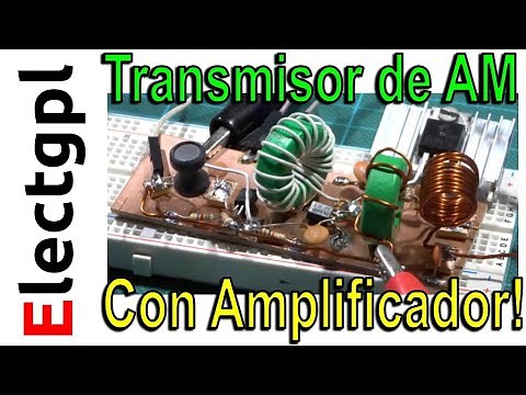 Transmisor de AM con Amplificador de Potencia | LM386 | Sponsor LCSC