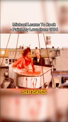 Paint My Love music video from 1996 🎨 definitely one of the more memorable ones we’ve done 🎬#mltr
