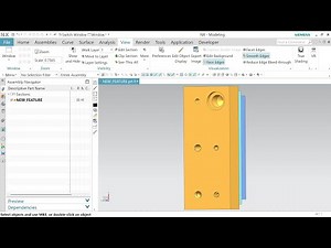 Learn How to Use the Hole Command in Siemens NX 12 | UG NX Hole Feature Explained