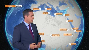 Here's a look at your latest #AJE weather forecast for the Middle East and Africa from our team of meteorologists, @KevinCorriveau | Al Jazeera English - Weather