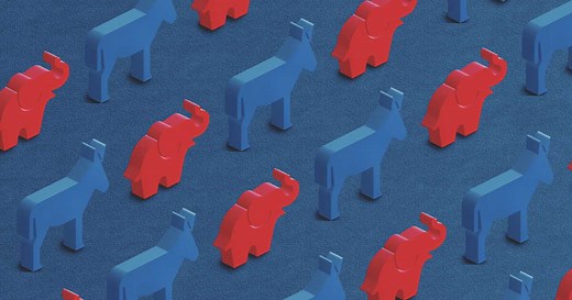 États-Unis: pourquoi l’éléphant et l’âne sont-ils les symboles des partis républicain et démocrate ?