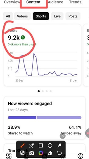 Yt studio tutorial #ytstudioes #shortfeed #tutorial #ytstudiosetting