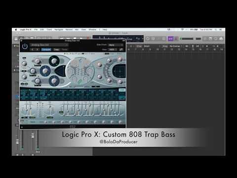 Logic Pro X: Create Custom 808 Trap Bass