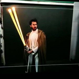 New lightsaber, who dis? #makeitreal #lightsaber #protosaber | The Hacksmith