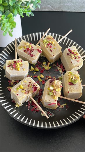 Alison Lethorn | No Sugar, High Protein guilt free Kulfi Bites!! Turns out so creamy and delicious! You must try 😍 What you need -Cashews -1/4th cup... | Instagram