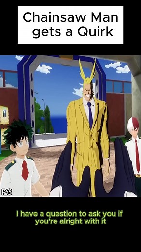P3 Chainsaw Man gets a Quirk (MHA VR) #vrchat #MHA #vr #game