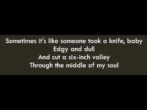 I'm On Fire - Bruce Springsteen (Lyrics)