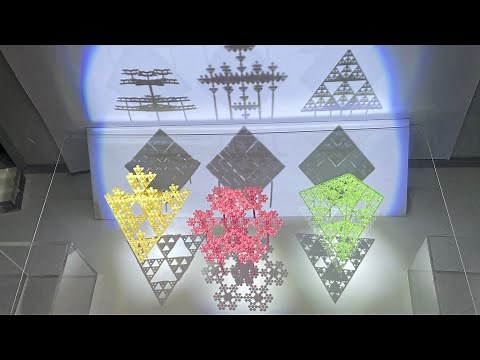 Fractal Imaginary Cubes (Sierpinski tetrahedron, H-fractal, T-fractal)