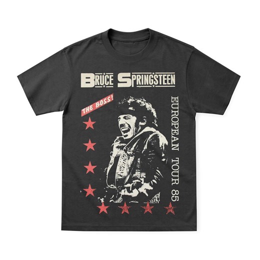 Bruce Springsteen 1985 European Tour | Premium Heavyweight Shirt - Etsy