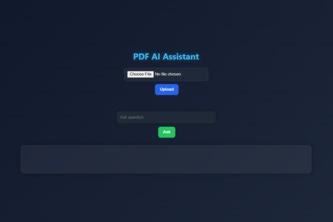Smart PDF Chatbot