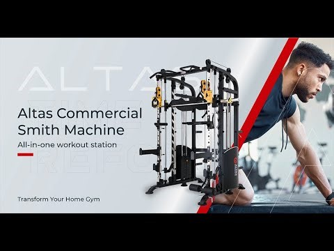 Altas Strength Smith Machine AL-M810 Exercise Guide