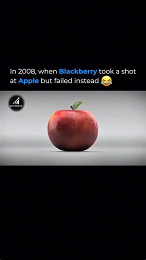 Growth & Motivation | Mindset on Instagram: "In 2008, BlackBerry launched its first touchscreen phone and mocked Apple with the line “Nothing can touch it.” Apple responded with a simple ad showing BlackBerry shattering, marking the start of BlackBerry’s decline and cementing Apple’s dominance. __________ 🚀 Want to go viral on Reels or TikTok? Get 29 viral prompts — plug-and-play formulas creators use to hit millions of views. 👉 Link in bio #Apple #BlackBerry #BusinessWars #Marketing #Entrepre
