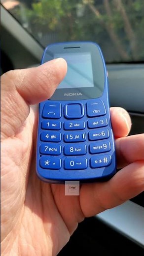 Nokia 105 dual sim cellphone, cool, long battery life