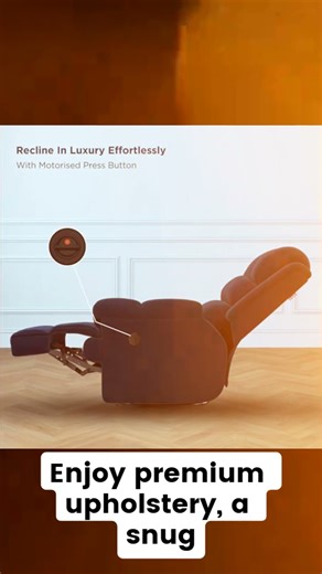 The Most COMFY Recliner? SmartGRID Motorised RRR Recliner Review in 30s!