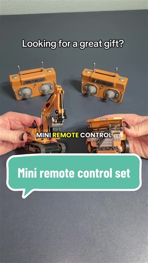 Mini remote control Engineering Series. These are SO much fun, for all ages! #remotecontroltoy #giftideas #christmas #tiktokshopblackfriday #tiktokshopcybermonday