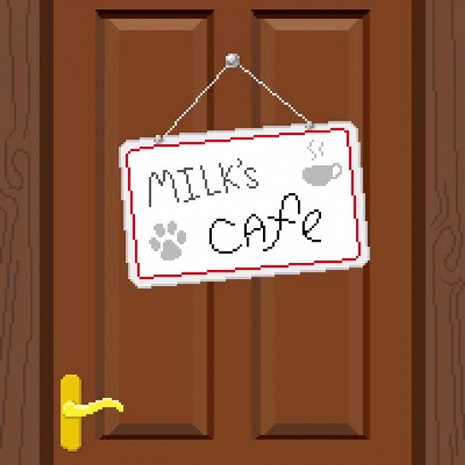 Milk Cafe~ Commission for @milkand__ #loop #animation #cafe