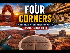 ✈️ Best of USA Southwest – Top 10 Four Corners Attractions | HIDDEN USA GEMS 🇺🇸 | DID YOU KNOW THIS?