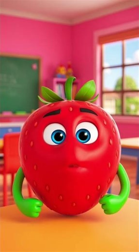 Education Fruit Talk | Kids Learn 10 Fruits Fast #youtubeshorts#shorts #education #funny