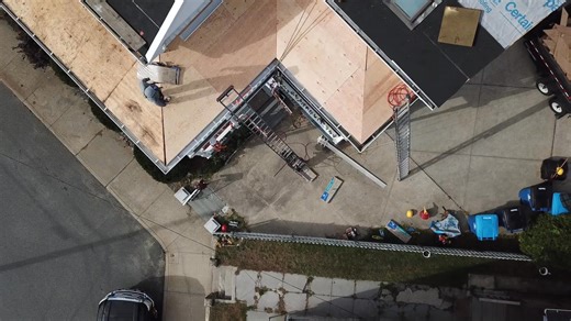 16 reactions | This Roof was stripped of existing shingles. Installed plywood where the last guys didn’t. finished off with ice and water shield, synthetic roof paper and Certainteed colonial slate 35 year architectural shingle. Give us a call for your free estimate today. | Vallee's Home Improvement Inc. | Facebook