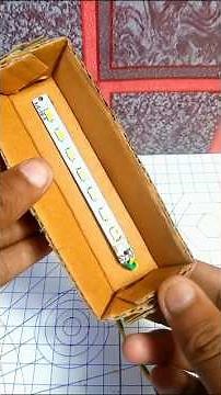 How to Make Capacitor LED Light Box at Home | No Battery LED Project