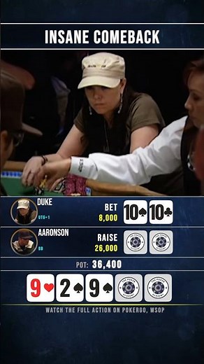 This river is just INSANE! 😱 #poker #pokeradvice