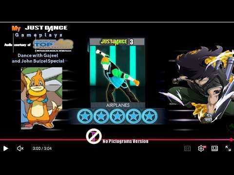 Just Dance 3 (Wii 🕹️ 🎮) - Airplanes (DLC) ✈️🌌 🧢 ✨ 🎤🎸 (DWGxJB ver., 🚫🚶‍♂️) - S ⭐ [🎵🔃]