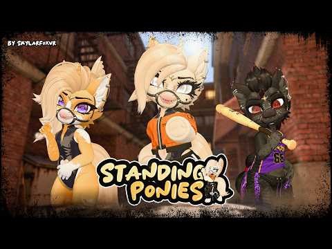 VRChat Standing Ponies Avatar Base