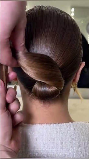 Viral "Clean Girl" French Twist Tutorial ✨| simple hairstyles for long hair | Updo4Weddings & Events