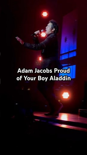 Broadway’s First Aladdin Sings Proud of Your Boy #aladdin #broadway #disney