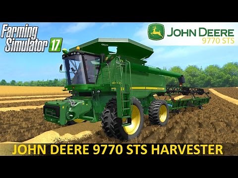 Farming Simulator 17 JOHN DEERE 9770 STS HARVESTER