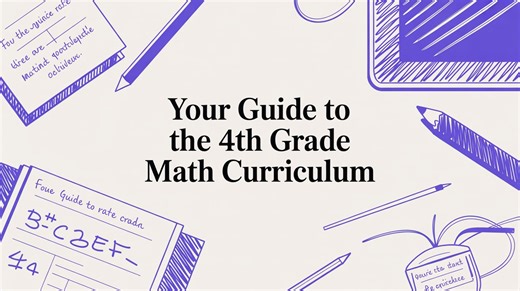 Your Guide to the 4th Grade Math Curriculum in 2026